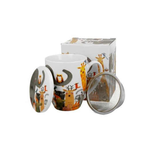 Skodelica porcelan s cedilom Dog World Animals 360ml