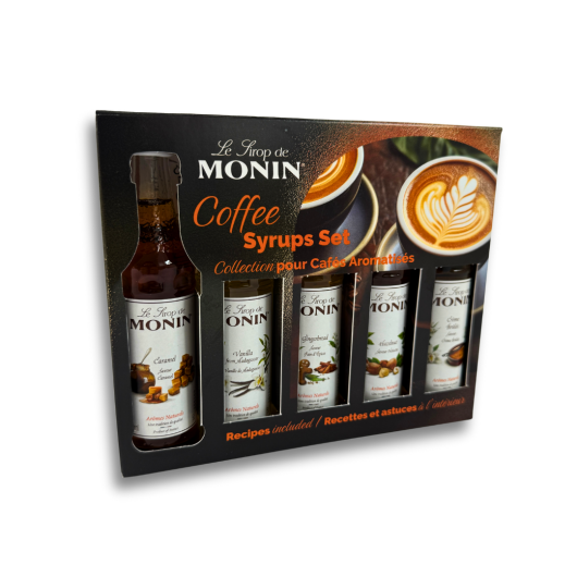 Sirupi za kavo - set - temna embalaža 