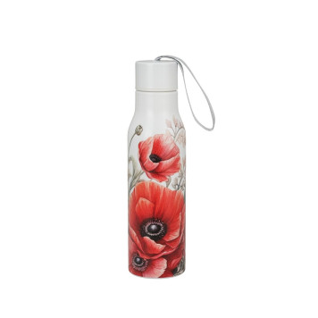Steklenica Termo Kovinska Poppies 500ml