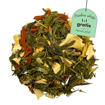 Zeleni čaj z aromo Sencha shiitake